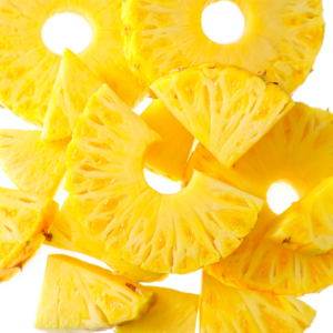 אננס מקולף פרוסות